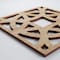 Ekena Millwork Small Brownsville Decorative Fretwork Wood Wall Panels, Red Oak, 11 3/8"W x 11 3/8"H x 3/8"T WALW12X12X0375BNERO - alternate 2